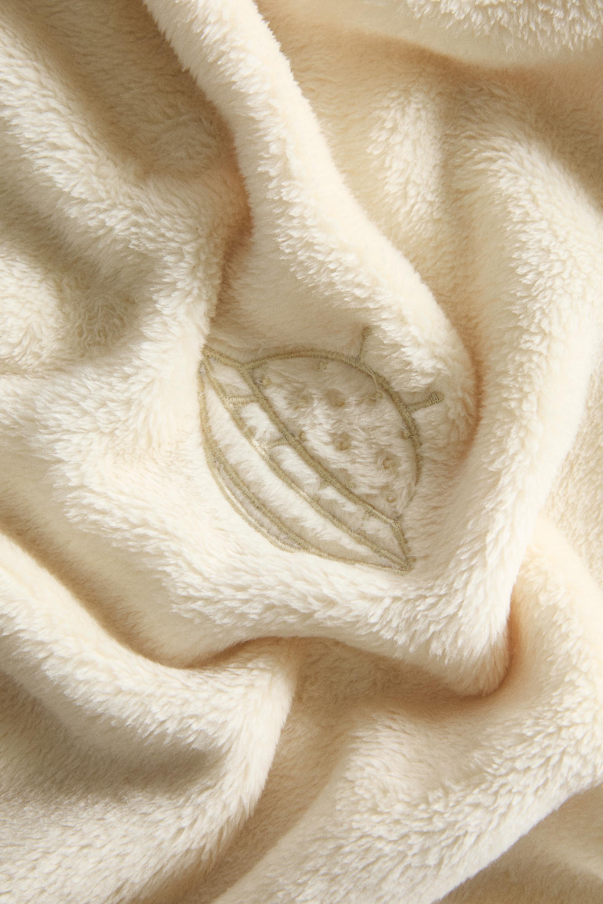 CHILDREN'S SPACESHIP FLEECE BLANKET